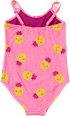 Badeanzug mit Ananas-Muster, rosa, Gr. 98/104 PUSBLU