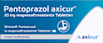 Pantoprazol axicur  20 mg magensaftresistente Tabletten axicur