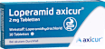 Loperamid axicur 2 mg Loperamidhydrochlorid Tabletten axicur