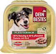 Nassfutter Hund mit Rind, Naturverliebt Flexitarisch Dein Bestes