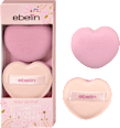 Make-up Puff Set Secret Flower Charm 2tlg. ebelin