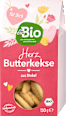 Butterkekse Herz aus Dinkel dmBio