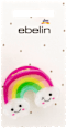 Haarklammer Regenbogen ebelin