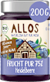 Fruchtaufstrich Heidelbeere Frucht Pur 75% ALLOS