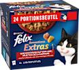 Nassfutter Katze Geschmacksvielfalt vom Land, Sensations Extras Multipack (24x85 g) Felix