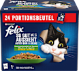 Nassfutter Katze, gemischte Vielfalt mit Gemüse in Gelee, Multipack (24x85g) Felix