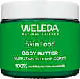 Körperbutter Skin Food im Glastiegel WELEDA