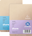 Notizheft A6 kariert 40 Blatt share