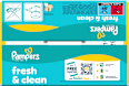 Feuchttücher Fresh & Clean Pampers
