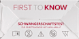 Blut - Schwangerschaftstest FIRST TO KNOW