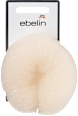 Haar-Donut klein, blond/braun ebelin