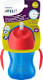 Lonček z gibljivo slamico, 9 m+, 200 ml, moder PHILIPS AVENT