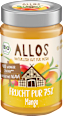 Fruchtaufstrich, Frucht Pur Mango 75% Frucht ALLOS