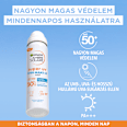 Fényvédő spray arcra Over makeup FF50  Garnier Ambre Solaire