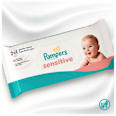 Vlhčené utierky Sensitive - 4 x 80 Pampers