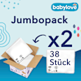 Windeln Premium Gr. 4+ Maxiplus (9-15 kg) Jumbopack babylove