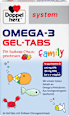 Doppelherz system Omega-3 family Gel-Tabs Erdbeer-Citrusgeschmack 60 St Doppelherz