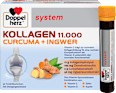 Doppelherz system Kollagen 11000 Curcuma + Ingwer Trinkfläschchen 30 St Doppelherz