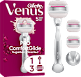 ComfortGlide dámský holicí strojek Sugarberry Scent + 3 hlavice Gillette Venus