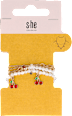 Колие с висулки череши  s-he stylecollection