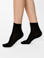 Socken mit kurzem Schaft & Modal schwarz + rosa Gr. 35-38 nur die