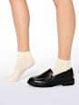 Socken mit kurzen Schaft & Struktur weiß onesize nur die