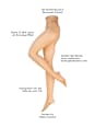 Strumpfhose Hello Sunshine light beige Gr. 38/40, 12 DEN nur die