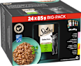 Nassfutter Katze Selection in Sauce - feine Vielfalt, Bigpack (24x85 g) Sheba
