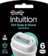 Rasierklingen 2in1 Intuition Soap & Shave Sensitive WILKINSON SWORD