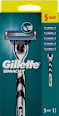 Maszynka do golenia z wymiennymi ostrzami MACH3 + 5 wkładów Gillette