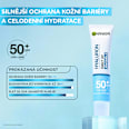 Hyaluron pleťový fluid Invisible SPF50+ GARNIER