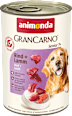 Nassfutter Hund mit Rind & Lamm, Senior animonda GRANCARNO