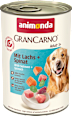 Nassfutter Hund mit Lachs & Spinat animonda GRANCARNO