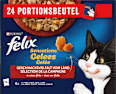 Nassfutter Katze, Sensations Gelée - Geschmacksvielfalt vom Land, Multipack (24x85 g) Felix