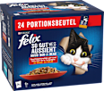 Nassfutter Katze, Geschmacksvielfalt vom Land in Gelee,Multipack (24x85 g) Felix