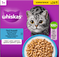 Nassfutter Katze Fischauswahl in Gelee, Multipack (24x85 g) Whiskas