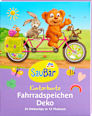 Geschenkset Kinder Ostern Fahrradspeichen-Deko 24tlg SauBär