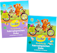Geschenkset Kinder Ostern Fahrradspeichen-Deko 24tlg SauBär