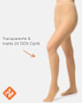 Strumpfhose Goodbye Laufmaschen amber Gr. 38/40, 20 DEN nur die