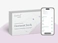 Zuhause Test Hormoncheck nach dem Eisprung fertia health