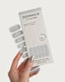 UV Gel Nagelfolien, Gel Strips Silver Shimmer Doonails