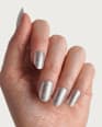 UV Gel Nagelfolien, Gel Strips Silver Shimmer Doonails