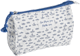 Kosmetiktasche blau/weiß Papierboot  Vito & Joe
