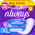 Slipeinlagen Daily Protect Extra Long Big Pack always