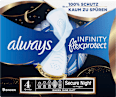 Binden mit Flügeln Infinity flex protect Nacht Extra always