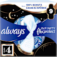 Binden mit Flügeln Infinity flex protect Nacht Extra always