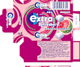 Kaugummi Refreshers Watermelon Raspberry, zuckerfrei EXTRA