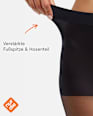 Strumpfhose Goodbye Laufmaschen mandel Gr. 38/40, 20 DEN nur die