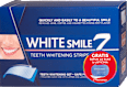 Trakice za izbeljivanje zuba 7 + gratis sapun u listićima WHITE SMILE