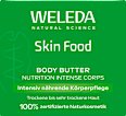 Körperbutter Skin Food im Glastiegel WELEDA